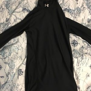 U A cold gear mock compression long sleeve shirt